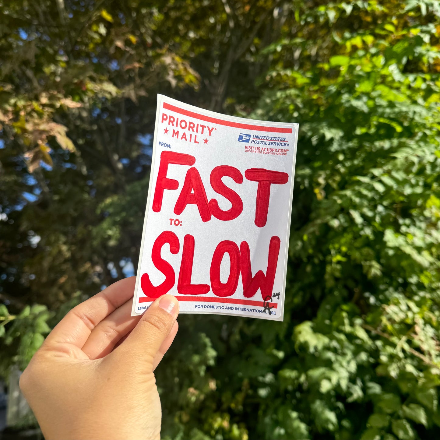 From: Fast To: Slow