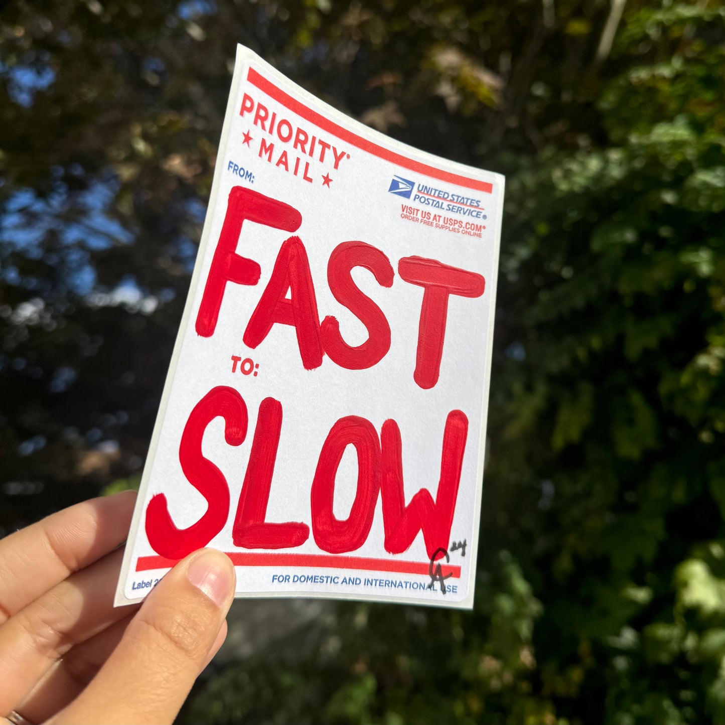 From: Fast To: Slow