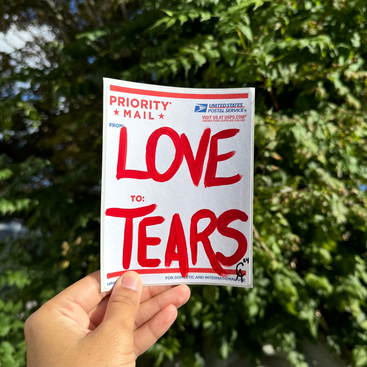 From: Love To: Tears