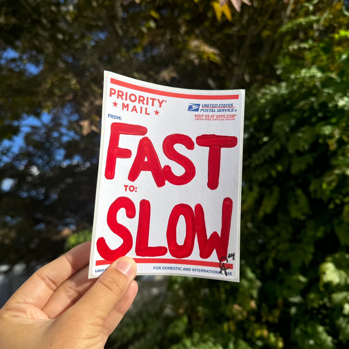 From: Fast To: Slow