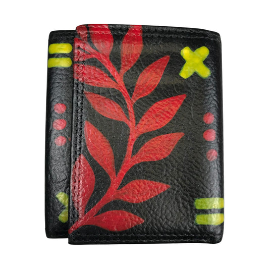 Uproar Hand Painted Leather Wallet